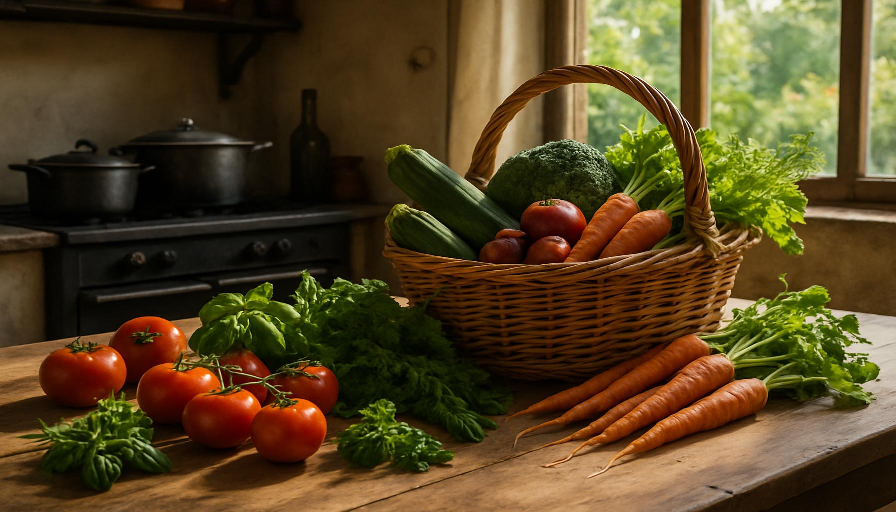 Sustainable Cooking Use Local Organic Ingredients in Recipes