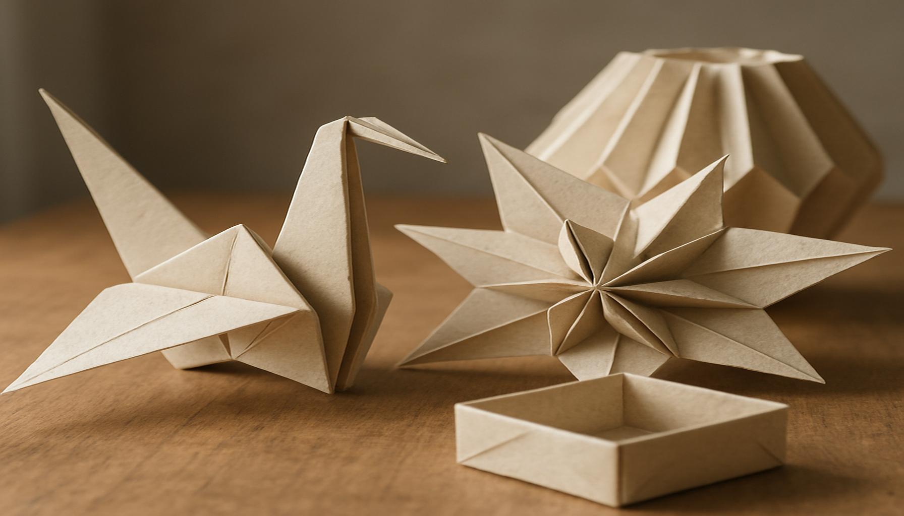 The Art of Origami: Transforming Paper into Functional Sculptures