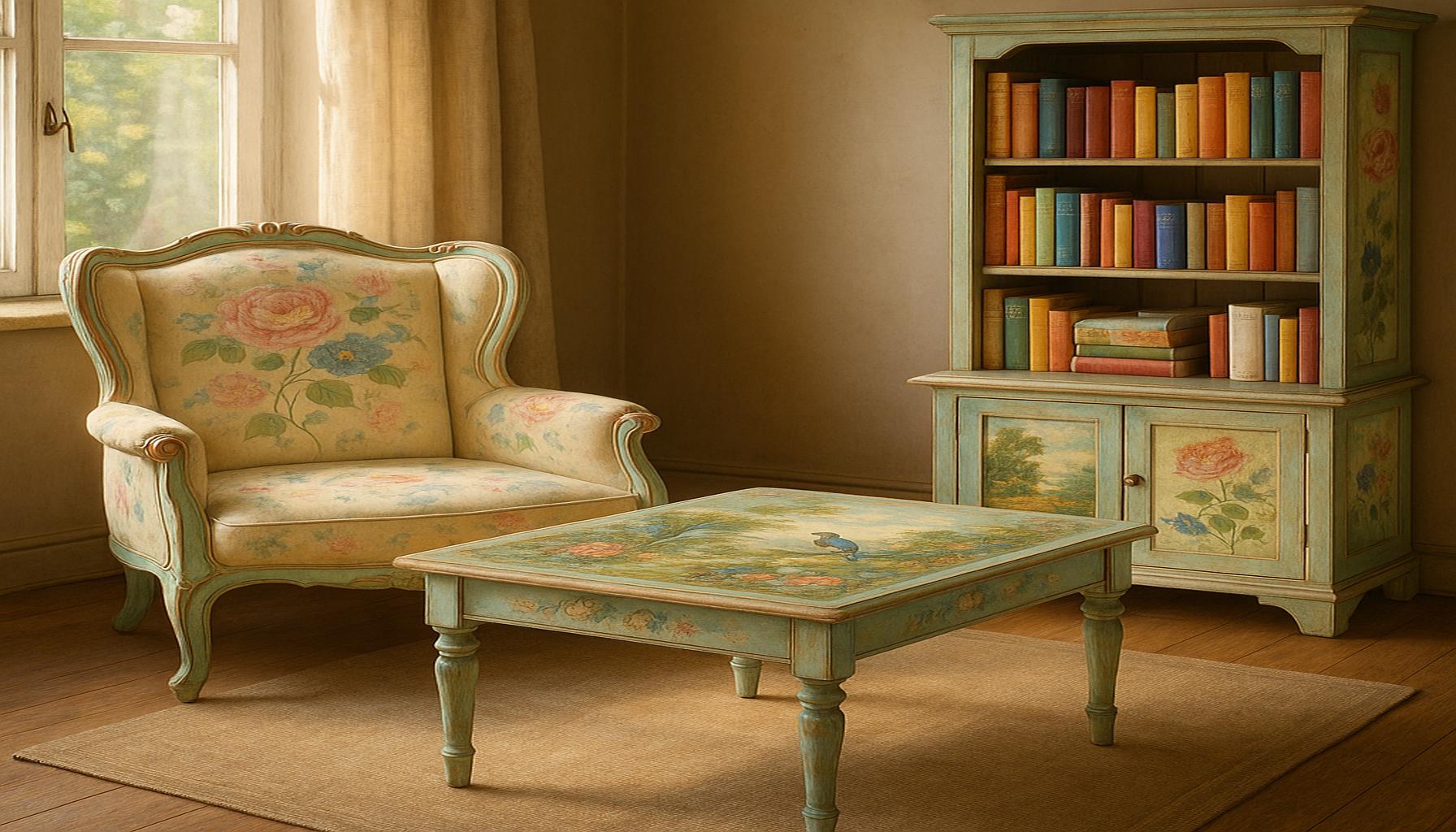 Furniture Customization: Transforming Your Space with Painting and Decoupage