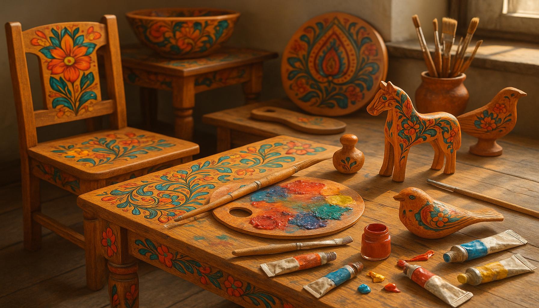 Wood Painting: Transforming Common Pieces into Works of Art