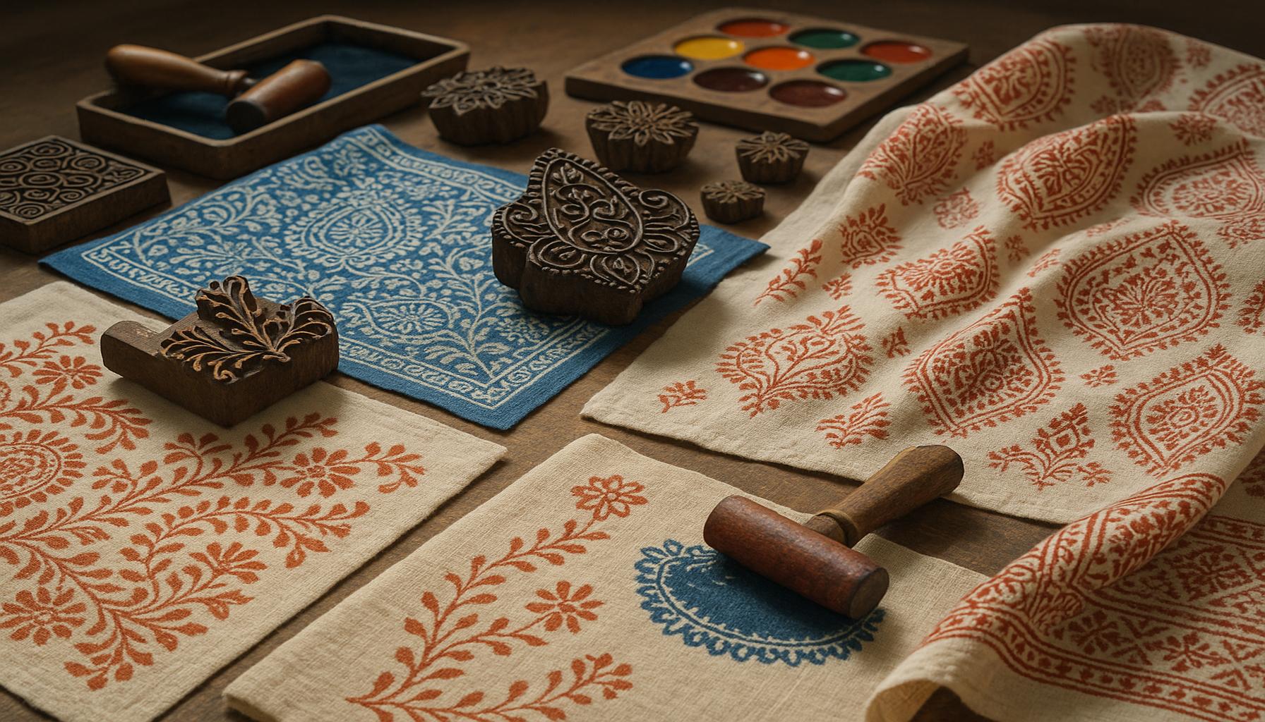 Fabric Stamping Techniques: Creating Exclusive Patterns for Fashion and Decoration